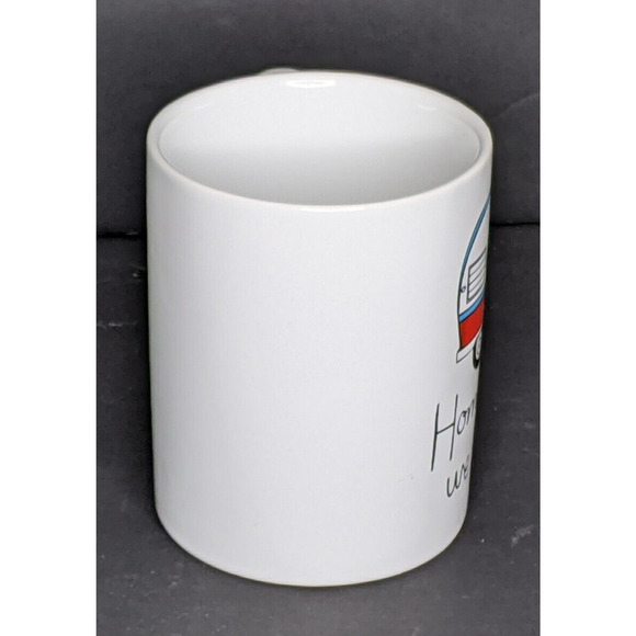 Coffee Mug 16 Oz NEW Camping RV HOME IS WHERE WE PARK IT - Picture 6 of 7